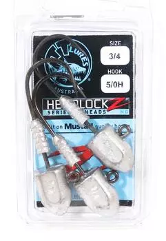 Джиг-головка Tackle Tactics TT Headlockz HD 3/4 унции 5/0 3 шт. в упаковке (3238)