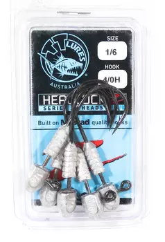 Джиг-головка Tackle Tactics TT Headlockz HD 1/6 унции 4/0 H 5 шт./упаковка (3405)