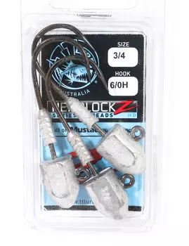 Джиг-головка Tackle Tactics TT Headlockz HD 3/4 унции 6/0 3 шт. в упаковке (3245)
