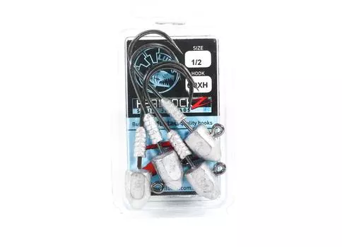 Джиг-головка Tackle Tactics TT Headlockz HD 1/2 унции 6/0 H 4 шт./упаковка (3221)