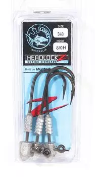 Джиг-головка Tackle Tactics TT Headlockz HD 3/8 унции 8/0 3 шт./упаковка (3467)