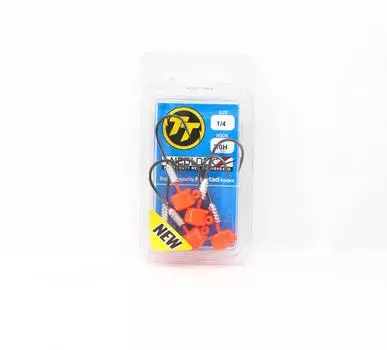 Джиг-головка Tackle Tactics TT Nedlockz HD, оранжевая, 1/4 унции, 3/0H, 5 шт. в упаковке (7717)