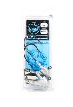 Джиг-головка Tackle Tactics TT Rev Head HD Nickel Colorado 3/4 oz 6/0 XH (8522)