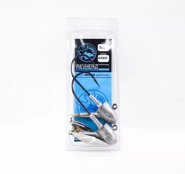 Джиг-головка Tackle Tactics TT Rev Head HD Nickel Willow 1 унция 6/0XH (8607)