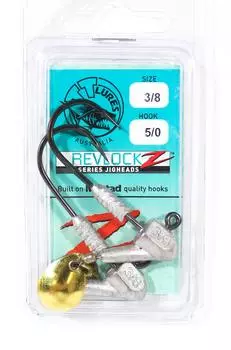 Джиг-головка Tackle Tactics TT Revlockz HD 3/8 унции 5/0 2 шт./упаковка (9520)