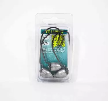 Джиг-головка Tackle Tactics TT Snake Head 1/2 унции 6/0 XH 3 шт./упаковка (0770)