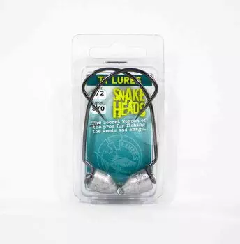 Джиг-головка Tackle Tactics TT Snake Head 1/2 oz 8/0 XH 2 шт./упаковка (0787)