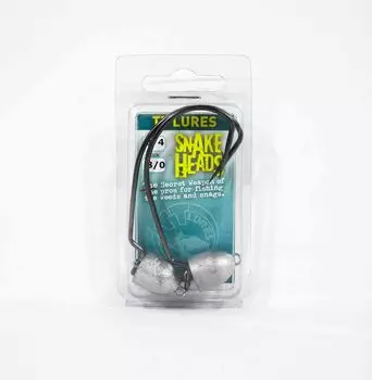 Джиг-головка Tackle Tactics TT Snake Head 3/4 oz 8/0 XH 2 шт. в упаковке (0800)