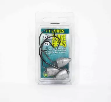 Джиг-головка Tackle Tactics TT Snake Head 1/2 унции 4/0 XH 3 шт./упаковка (0763)