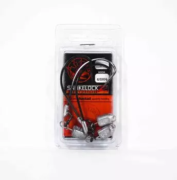 Джиг-головка Tackle Tactics TT SnakelockZ 1/4 унции 6/0 XH 3 шт./упаковка (6580)