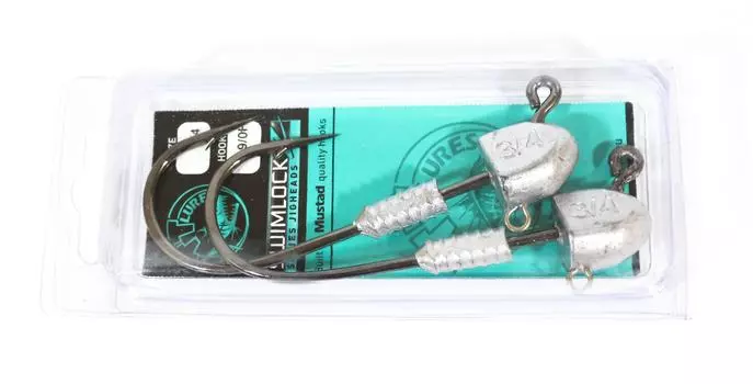 Джиг-головка Tackle Tactics TT Swimlockz HD 3/4 унции 9/0 2 шт./упаковка (4044)