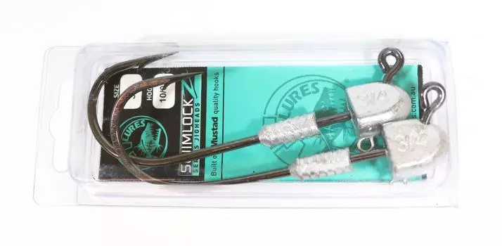 Джиг-головка Tackle Tactics TT Swimlockz HD 3/4 унции 10/0 H 2 шт./упаковка (4051)