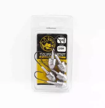 Джиг-головка Tackle Tactics TT Tournament 3/8 унции 2/0H 5 штук в упаковке (8287)