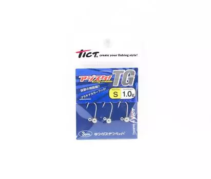 Джиг-головка Tict Tungsten Azista Azing Standard S-1,0 грамм 3 шт./упак. (6105)