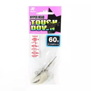 Джиг-головка Xesta Hyper Head Touch Down Dart 60 грамм хром (8387)