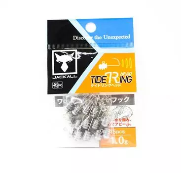 Джиг-головки Jackall Tide Ring Head 1,0 грамм, 15 штук (7620)
