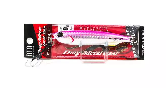 Джигатель Duo Metal Drag Metal Cast Slim 80 грамм PHA0009 (7985)
