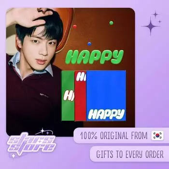 Джин (БТС) - 1-й сольный альбом «Happy» ( Random Ver.