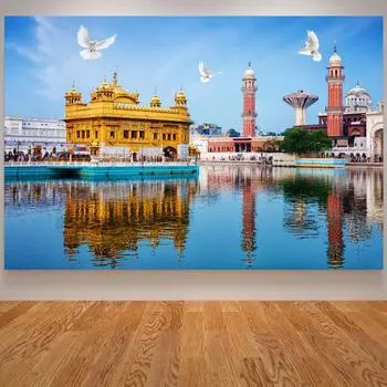 Джин Дянь постер картина маслом современное украшение дома пейзаж стены гостиной художественная картина 21cm30cm NoFrame