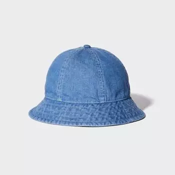 ДЖИНСОВАЯ ШАПКА UNIQLO С УФ-ЗАЩИТОЙ