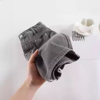 Джинсовая короткая юбка для женщин на лето тонкая новая с высокой талией облегающая А-силуэта маленькая юбка на бедрах для горячей девушки XS