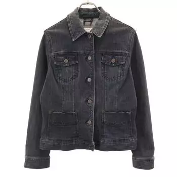 Джинсовая куртка Eddie Bauer S черная джинсы Мужская Б/У