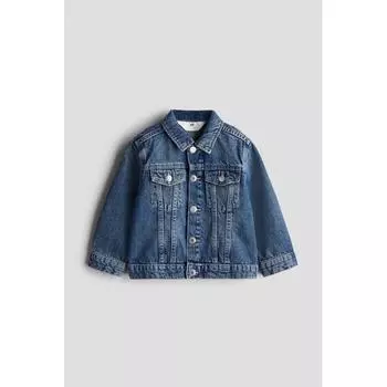 Джинсовая куртка HM джинсовая синяя