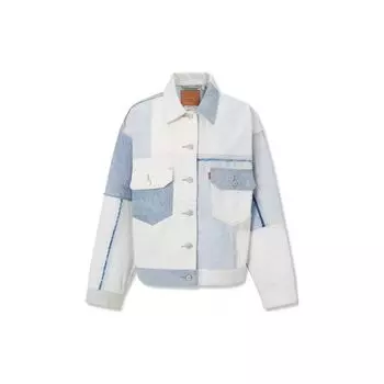 Джинсовая куртка Levis Color Block Женские куртки Синий Мульти A6050-0000