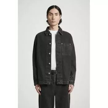 Джинсовая рубашка Cos Japan crinkle black/XS