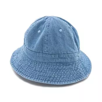 Джинсовая шляпа Metro Hat Bucket Hat Casual Outdoor [PENNANT BANNERS] Мужская [Синяя/Размер 58 см] (ПБ073) синий