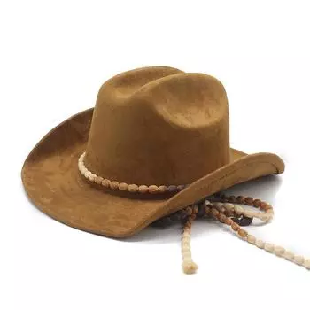 Джинсовая шляпа мужская и женская модная ретро-джазовая шляпа этнический стиль козырек для улицы замшевая шляпа M56-58cm