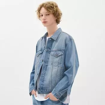 Джинсовую куртку GU by Uniqlo можно собрать.