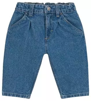 Джинсовые брюки A09JO Голубые, 18 месяцев, 81 см [Petit Bateau] светло-синий