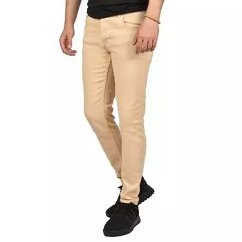 Джинсовые брюки DeepSEA Slim Fit прямого кроя из лайкры 2407138