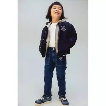 Джинсовые брюки HM Carpenter Темно-синий деним