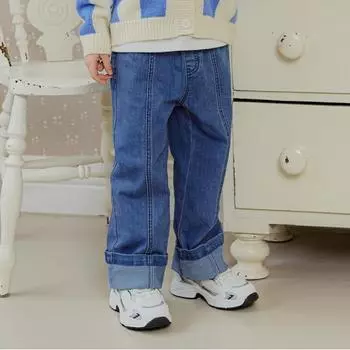 Джинсовые брюки Olivan Trend Roll Up Indigo Indigo/120