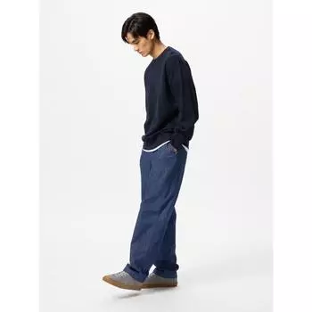 Джинсовые брюки Uniqlo Stretch Easy Ankle 07 GRAY/UNISEX XS