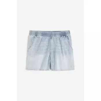 Джинсовые шорты HM бледно-голубого цвета