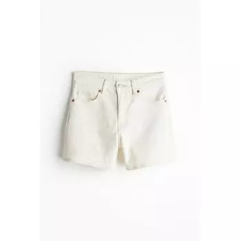 Джинсовые шорты HM Regular Белые