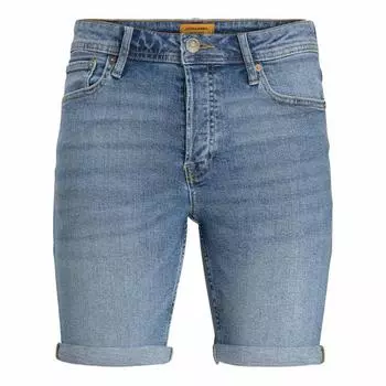 Джинсовые шорты из эластичного хлопкового денима Kids JACK & JONES
