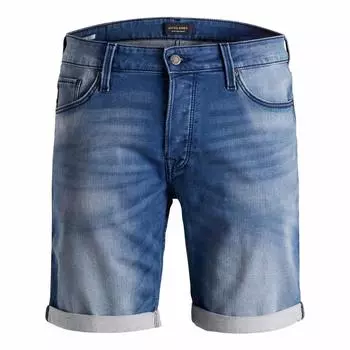 Джинсовые шорты из эластичного стираного хлопка Kids JACK & JONES