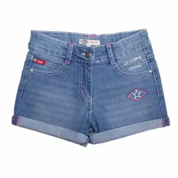 Джинсовые шорты с вышивкой Kids LEE COOPER