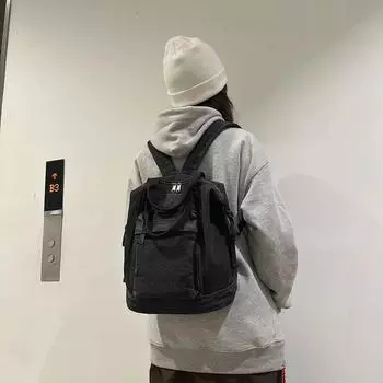 Джинсовые женские рюкзаки на молнии, сумки большой вместимости для женщин, повседневные, универсальные