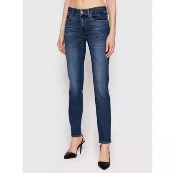 Джинсы 7 For All Mankind Roxanne JSWX1200LM синий Slim Fit 25