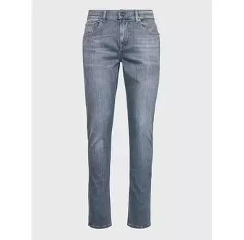 Джинсы 7 For All Mankind Slimmy Tepered JSMXC110TS серый Slim Tapered Fit 33