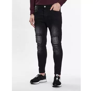 Джинсы Brave Soul MJN-BIKERCHARC черный Skinny Fit 30/32