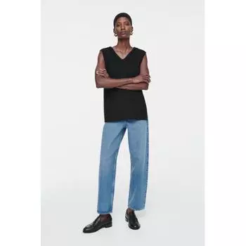 Джинсы Cos Japan Arch зауженные blue/27