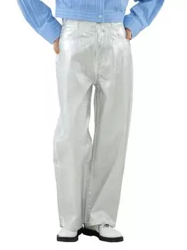 Джинсы Foil Print Denim PT WHITE 0 [Raybeams] Женские белый