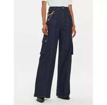 Джинсы Gaudi 421BD26014 синий Wide Leg 28