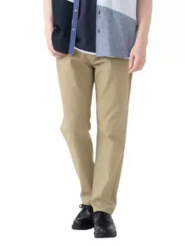 Джинсы Grosgrain Узкие брюки БЕЖЕВЫЙ XL [Beams Heart] Мужские бежевый